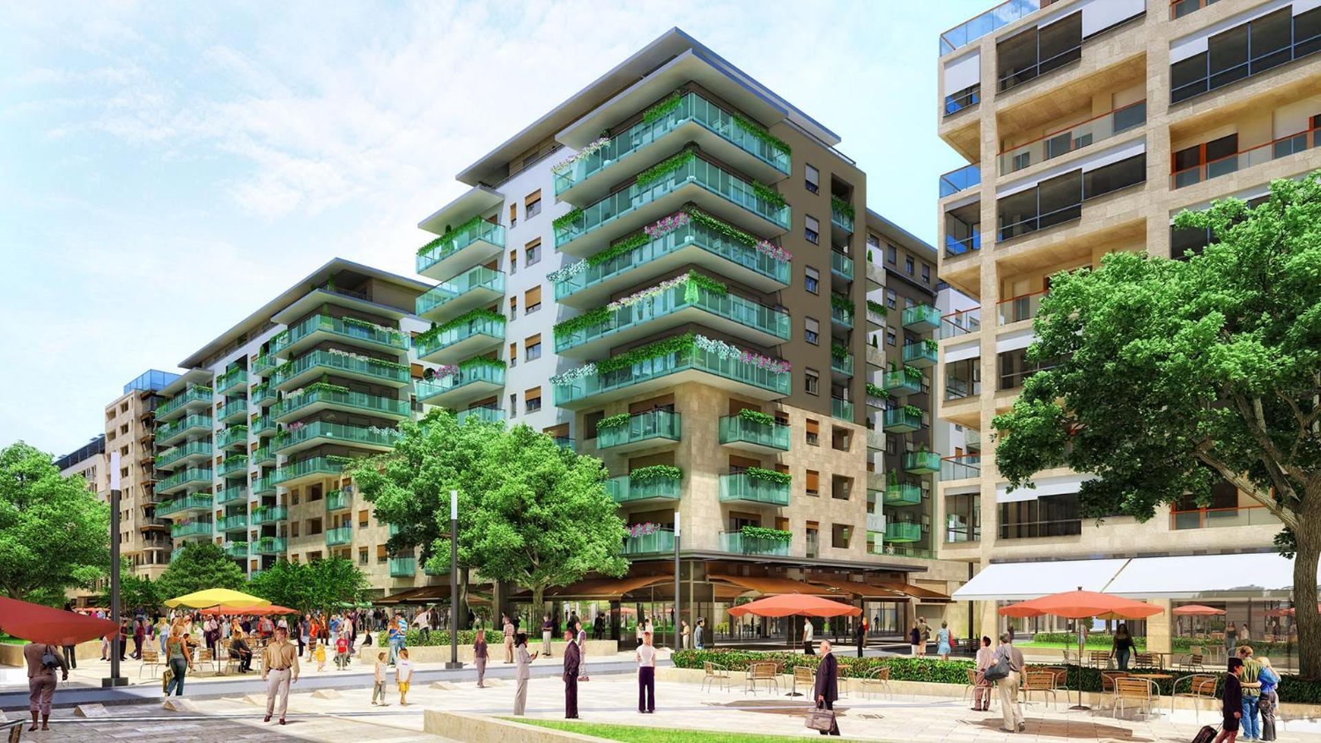 Corvin Promenade Crystal Lejlighed Budapest Eksteriør billede