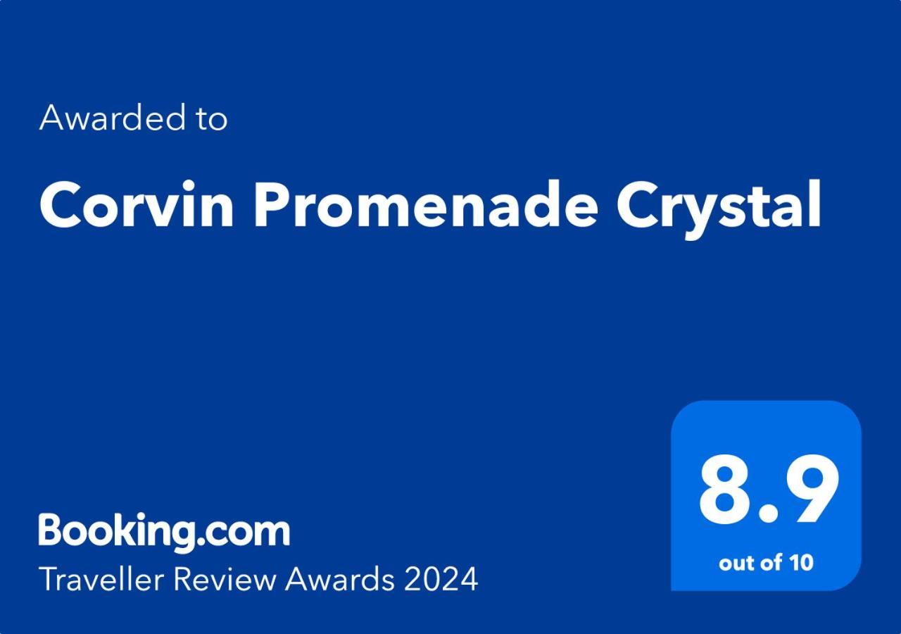 Corvin Promenade Crystal Lejlighed Budapest Eksteriør billede